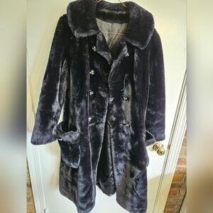 Vintage women's faux fur jacket